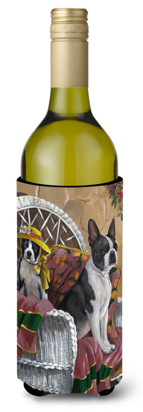 Buy this Boston Terrier Patio Gems Wine Bottle Hugger PPP3036LITERK