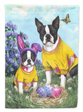 Buy this Boston Terrier Easter Bunny Flag Canvas House Size PPP3037CHF