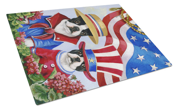 Buy this Boston Terrier USA Glass Cutting Board Large PPP3038LCB