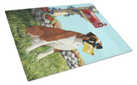 Buy this Boxer Got Mail Glass Cutting Board Large PPP3039LCB