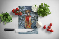 Boxer Let's Play Christmas Glass Cutting Board Large PPP3040LCB