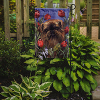 Brussels Griffon Peek a Boo Flag Garden Size PPP3041GF