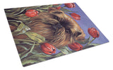 Buy this Brussels Griffon Peek a Boo Glass Cutting Board Large PPP3041LCB