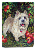 Buy this Cairn Terrier Apples Flag Garden Size PPP3042GF