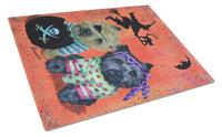 Buy this Cairn Terrier Pirates Halloween Glass Cutting Board Large PPP3043LCB