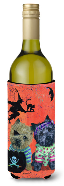 Buy this Cairn Terrier Pirates Halloween Wine Bottle Hugger PPP3043LITERK
