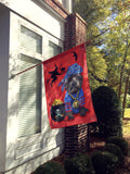 Cairn Terrier Black Pirate Halloween Flag Canvas House Size PPP3044CHF