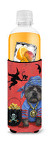 Cairn Terrier Black Pirate Halloween Ultra Hugger for slim cans PPP3044MUK