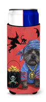 Buy this Cairn Terrier Black Pirate Halloween Ultra Hugger for slim cans PPP3044MUK