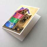 Buy this Cairn Terrier Boudoir Greeting Cards and Envelopes Pack of 8