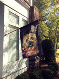 Cairn Terrier Butterfly Flag Canvas House Size PPP3047CHF