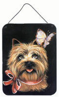 Buy this Cairn Terrier Butterfly Wall or Door Hanging Prints PPP3047DS1216