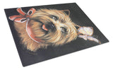 Buy this Cairn Terrier Butterfly Glass Cutting Board Large PPP3047LCB