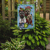 Cairn Terrier Christmas Elves Flag Garden Size PPP3050GF