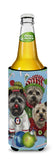 Cairn Terrier Christmas Elves Ultra Hugger for slim cans PPP3050MUK