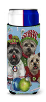 Buy this Cairn Terrier Christmas Elves Ultra Hugger for slim cans PPP3050MUK