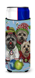Buy this Cairn Terrier Christmas Elves Ultra Hugger for slim cans PPP3050MUK