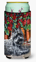 Buy this Cairn Terrier Geraniums Tall Boy Hugger PPP3052TBC