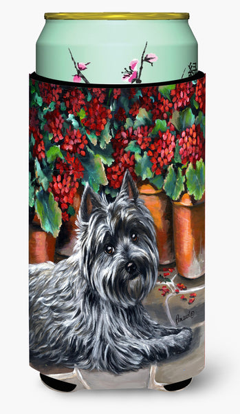 Buy this Cairn Terrier Geraniums Tall Boy Hugger PPP3052TBC