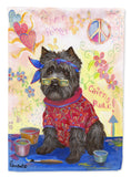 Buy this Cairn Terrier Hippie Dippie Flag Canvas House Size PPP3053CHF