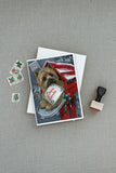 Cairn Terrier Christmas Letter to Santa Greeting Cards and Envelopes Pack of 8