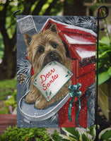 Cairn Terrier Christmas Letter to Santa Flag Garden Size PPP3054GF