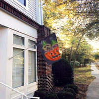 Cairn Terrier Halloween PeekaBoo Flag Canvas House Size PPP3056CHF
