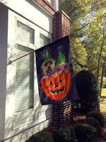 Cairn Terrier Halloween PeekaBoo Flag Canvas House Size PPP3056CHF