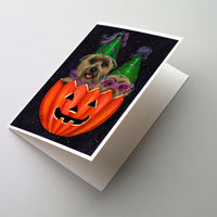 Buy this Cairn Terrier Halloween PeekaBoo Greeting Cards and Envelopes Pack of 8