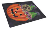 Buy this Cairn Terrier Halloween PeekaBoo Glass Cutting Board Large PPP3056LCB