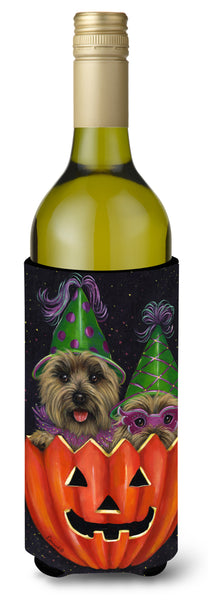 Buy this Cairn Terrier Halloween PeekaBoo Wine Bottle Hugger PPP3056LITERK