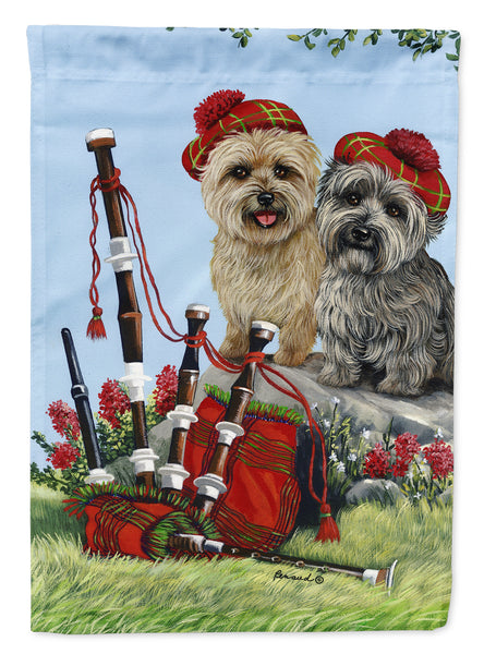 Buy this Cairn Terrier Pipers Flag Canvas House Size PPP3057CHF