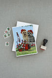 Cairn Terrier Pipers Greeting Cards and Envelopes Pack of 8
