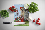 Cairn Terrier Pipers Glass Cutting Board Large PPP3057LCB