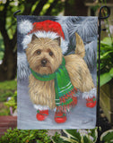 Cairn Terrier Christmas Red Boots Flag Garden Size PPP3058GF