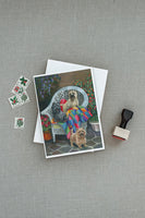 Cairn Terrier Trio Greeting Cards and Envelopes Pack of 8