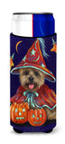Buy this Cairn Terrier Halloween Witch Ultra Hugger for slim cans PPP3061MUK