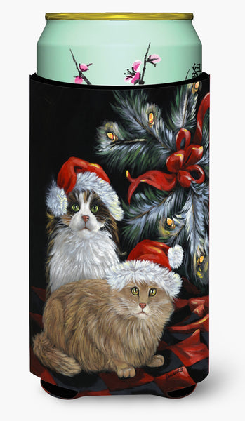 Buy this Cat Kitty Glitter Christmas Tall Boy Hugger PPP3062TBC