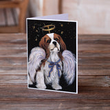 Cavalier Spaniel Christmas Angel Greeting Cards and Envelopes Pack of 8