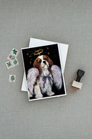 Cavalier Spaniel Christmas Angel Greeting Cards and Envelopes Pack of 8