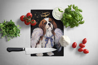 Cavalier Spaniel Christmas Angel Glass Cutting Board Large PPP3063LCB