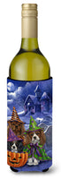 Buy this Cavalier Spaniel Halloween House Wine Bottle Hugger PPP3064LITERK
