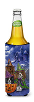 Cavalier Spaniel Halloween House Ultra Hugger for slim cans PPP3064MUK