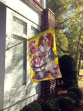 Cavalier Spaniel Easter Magic Flag Canvas House Size PPP3065CHF