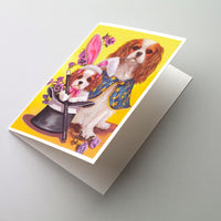 Buy this Cavalier Spaniel Easter Magic Greeting Cards and Envelopes Pack of 8