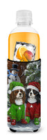 Cavalier Spaniel Snowman Christmas Ultra Hugger for slim cans PPP3067MUK
