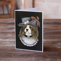 Cavalier Spaniel Stella Greeting Cards and Envelopes Pack of 8