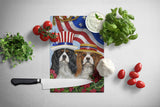 Cavalier Spaniel USA Glass Cutting Board Large PPP3069LCB
