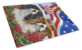 Buy this Cavalier Spaniel USA Glass Cutting Board Large PPP3069LCB
