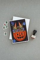 Chihuahua Halloweenies Greeting Cards and Envelopes Pack of 8